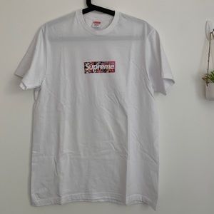 Supreme x Takashi Murakami COVID Box Logo Tee